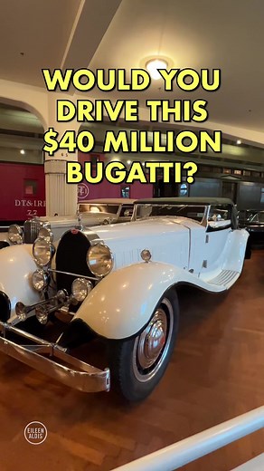 Would you drive this $40 million Bugatti? This is a 1931 Bugatti Type 41 Royale Convertible and it’s one of the rarest vehicles on the planet. There are only 7 in existence (6 depending who you ask) and one of them sits on display at the Henry Ford Museum of American Innovation. It doesn’t sound like much by today’s standards but, at the time, the vehicle cost $43,000, which would’ve take 31 years to save up for at an average 1931 salary of $1,388/year. WATCH OUR FULL VIDEOS ON DETROIT: 👉https: