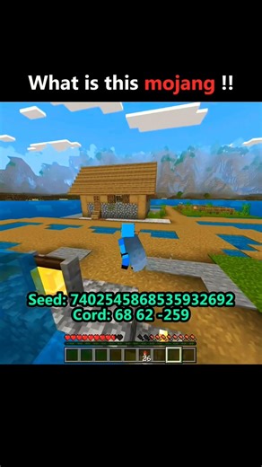 Minecraft Seed ✨ #minecraft #minecraftshorts #shortsfeed #minecraftseed