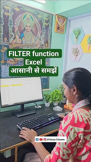 FILTER function in Excel very easily explained with example data