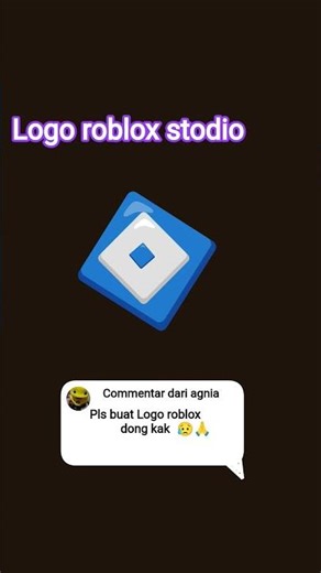 coba kalian buat Logo roblox stodio