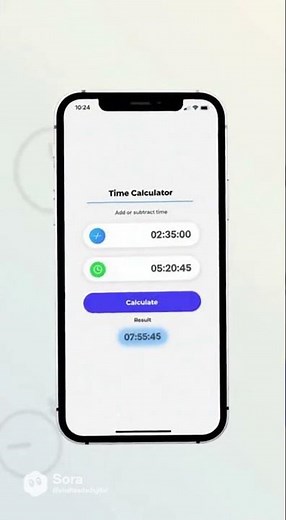 Time Calculator Add or Subtract Time Instantly