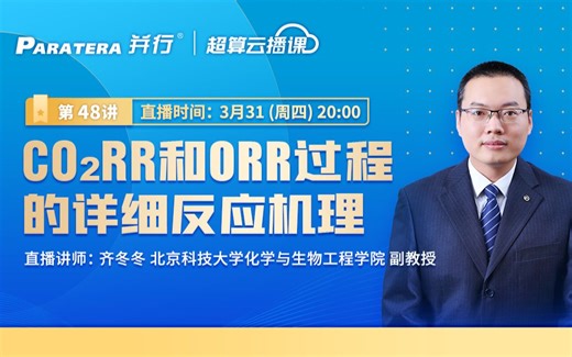 48期：CO2RR和ORR过程的详细反应机理