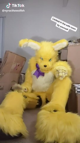 Spring Bonnie Cosplay: Golden Bonnie Suit for FNAF Fans