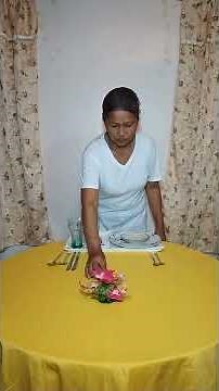 TESDA | Table Setting