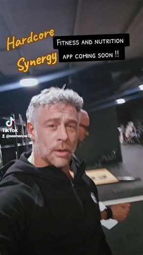 Christopher David on Instagram: "Behind the scenes of the new fitness and nutrition app Hardcore Synergy #teamdavid72 #adviceunfilteredpodcast"