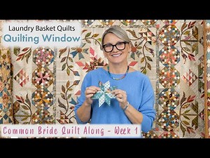 How to make Eight Point Stars - Free Tutorial, SEW Simple! Common Bride Quilt Along - Week 1