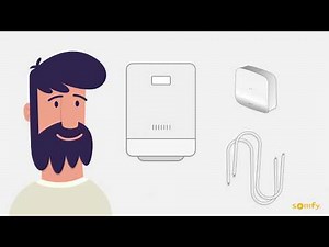 Somfy - Comment Installer votre thermostat connecté (filaire | avec fil)