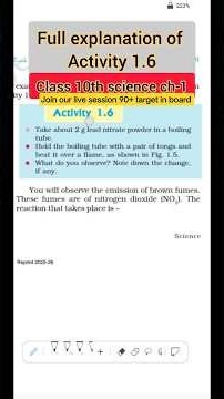 class 10th science activity explanation #exam #boardexam #class10th