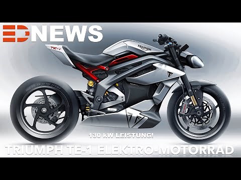2021 Triumph Elektro Motorrad Leistung Triumph TE-1 E-Motorrad Daten | Electric Drive News
