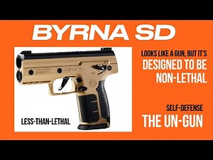 Byrna SD Unboxing Tan Color Un-Gun