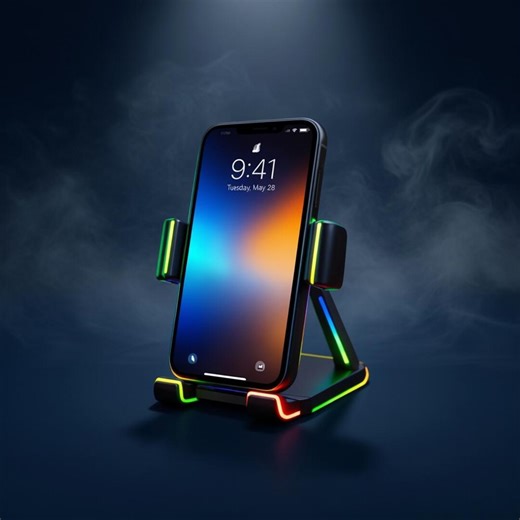 RGB Phone Stand STL, 3D Print Holder File, Adjustable Smartphone Dock (digital Download) - Etsy