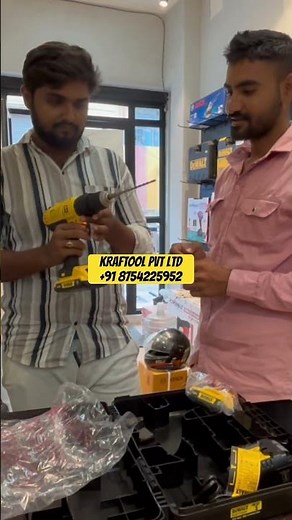 Customer Testing DEWALT DCD776S2 18V XR Hammer Drill Driver | Live Demo | KRAFTOOL