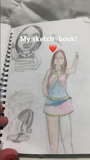 Going through my grade 3 drawing book!
