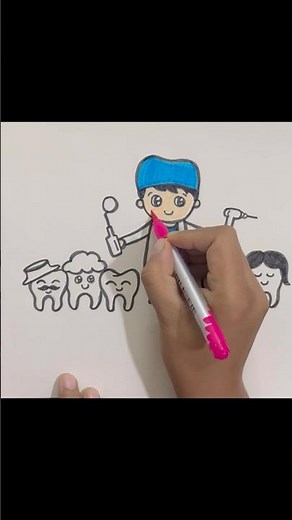 Let’s Draw Dentist (Cute One)