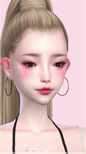 The Sims 4 CAS sims character creation Create a sim #sims4 #CAS #beauty #girl