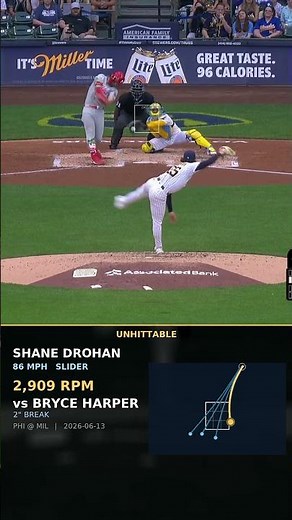 Drohan Struck Out Harper On A Nasty 86 MPH SLIDER 🔥