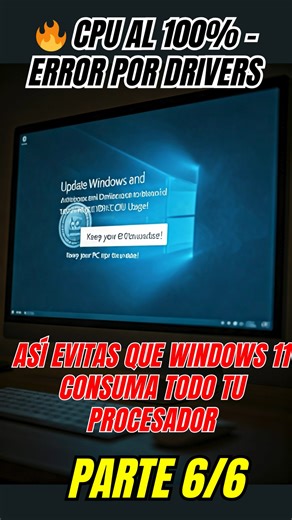 4.3K views · 52 reactions |  Actualiza Windows y drivers para evitar picos de CPU al 100%  ⭐ Apóyame con estrellas en Soluciones Informáticas Virtual” #DriversActualizados #Windows11Update #CPUAl100 #SolucionesPerú #AyudaPC | Soluciones Informáticas Virtual | Facebook