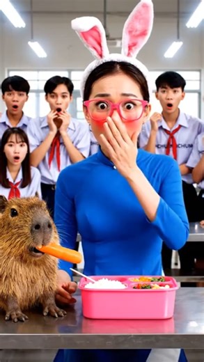 Episode 64: Capybara was tricked by Lan into putting chili powder in the lunch box but was surpri...