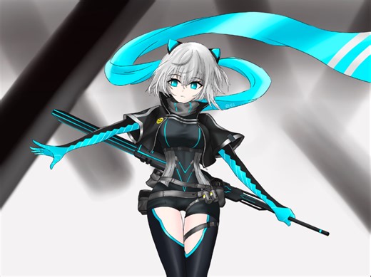 绘画过程｜艾希ICEY