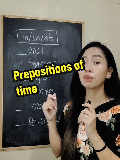 Understanding Prepositions of Time in English Grammar