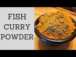 HOW TO MAKE FISH CURRY POWDER AT HOME |SECRET TO MAKE BEST FISH CURRY POWDER! ALL IN ONE BOTTLE