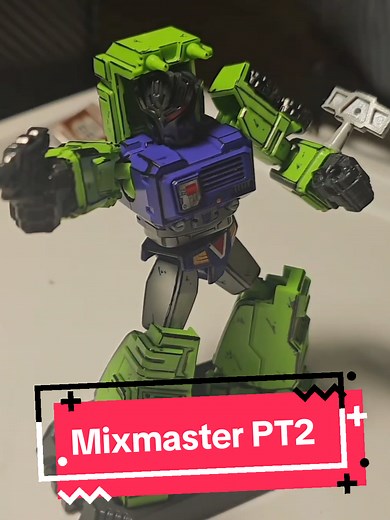 #Mixmaster #transformers #blocees #constructicons #custom
