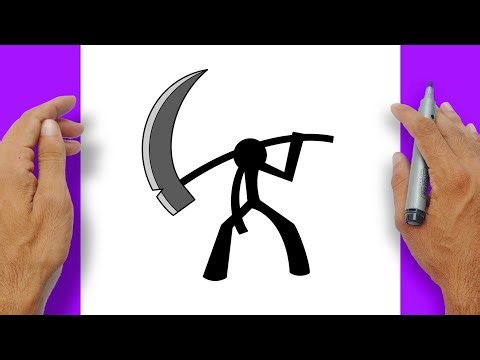 How to Draw STICKMAN Easy Step-by-step | Stickman Drawing Tutorial