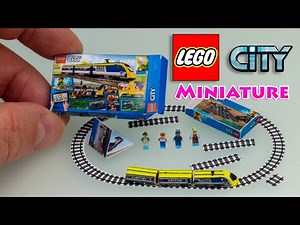 I Made a LEGO Train for Dolls! 🚂 DIY Mini Brands-Style Toy