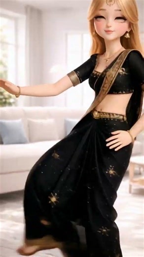 When Saree Meets Dance 😍🔥 Desi Magic!#shorts #youtubeshorts #danceinSaree #trendingshorts #video