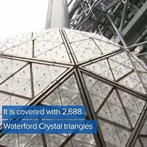 40K views · 14 shares | Here’s a look at the New Year's Eve Ball in New York's Times Square and the new design that is on some of the Waterford Crystal triangles. On Tuesday night, the ball will be used to help usher in 2020. | CBS Newspath | Facebook