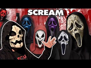 Unboxing a BUNCH of Ghostface/Scream Masks!!!!