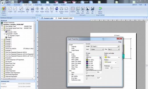 如何在SigmaPlot中绘制条形图 [英音中英双字]