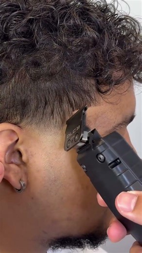 Clean C Cup Lineup Tutorial | Clippers & Precision Fade #fade #lineup #barber