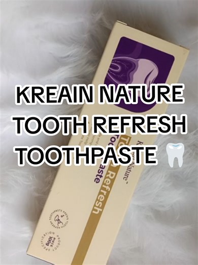KREAIN NATURE Tooth Refresh Toothpaste for Healthy Teeth