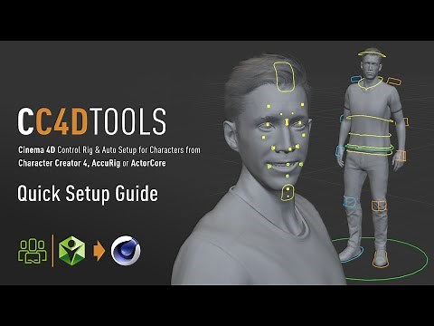 CC4D Tools: Character Creator 4 to Cinema 4D - Quick Setup Guide