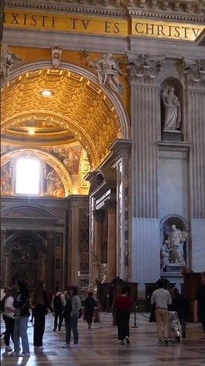 Where art, faith, and history meet — St. Peter’s Basilica ✨
