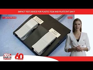 Plastic Film Dart Drop Test Impact Resistance and Quality Asses - DVT SAH F