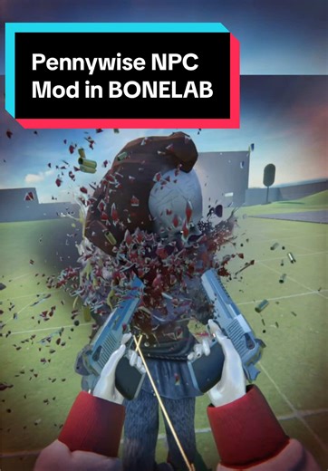 Pennywise NPC Mod in BONELAB | #bonelab #vr #pennywise #virtualreality #itwelcometoderry