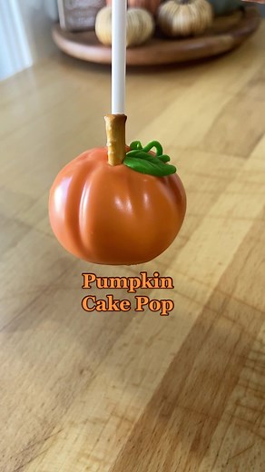 How to Make Pumpkin Cake Pops with Fondant - Baking TikTok Tutorial