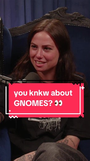 you know about gnomes? 👀 #ComedyPodcast #Podcast #Storytime | Comedy Podcast