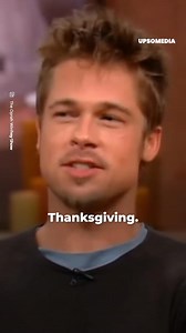 #Brad Pitt answered these simple questions during his first interview in front of an audience in 1998. | Golden Years