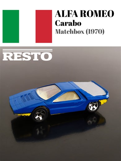 Exploring the 1970 Alfa Romeo Carabo Diecast Model