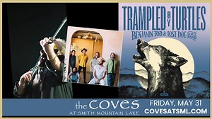 257 reactions · 20 shares | Virginia Friends! See you at The Coves Amphitheater on Friday, May 31 with special guest Benjamin Tod & the Lost Dog Street Band. Get your tickets now! | Benjamin Tod | Facebook