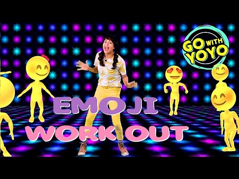 Emoji 😀 Kids Workout At Home or Best Brain Break! 🤪 Go with YoYo