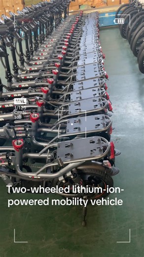 #Electric Lithium battery-powered two-wheeled rental vehicles, for export to Russia 🇷🇺