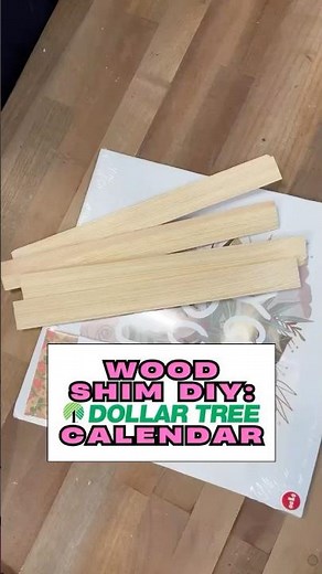 Transform a Dollar Tree Calendar into Stunning Wall Art with This Simple DIY Hack! #diycrafts