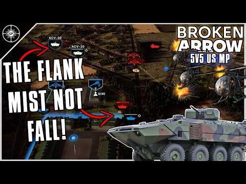 Secure Flanks Decrease Enemy Morale! | Broken Arrow Multiplayer Gameplay