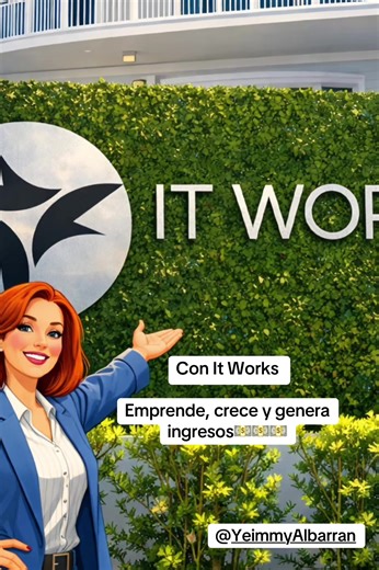 ¿Quieres trabajar desde casa? Esta es tu gran oportunidad 💚 con IT WORKS 📩 Escríbeme y te cuento cómo empezar #itwork #emprendimientos #mujereslatinas #ingresos #comienzahoy