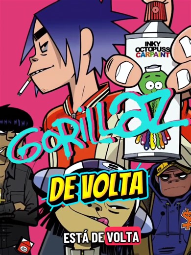 Gorillaz Releases New Album 'The Mountain'