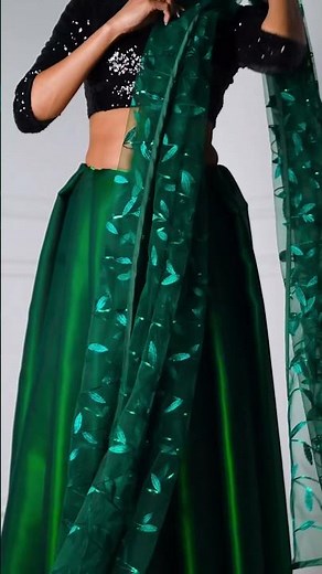 2 Saree Draping | party wear saree | lehenga saree | saree draping styles | saree fashion | #shorts